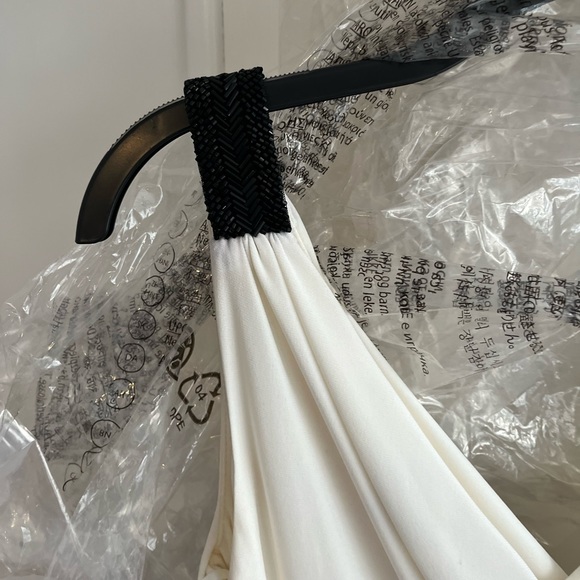 NWT - Ralph Lauren Black & White Evening Dress - Picture 3 of 9